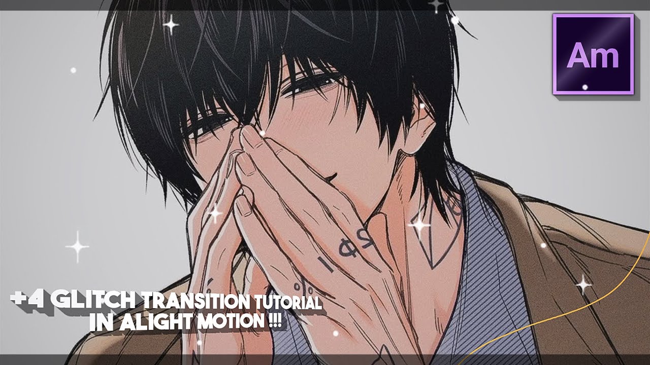 +4 GLITCH TRANSITION TUTORIAL IN「Alight Motion 」