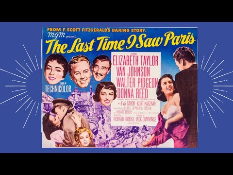 The Last Time I Saw Paris 1954 Romantic Comedy Elizabeth Taylor Movie Film still