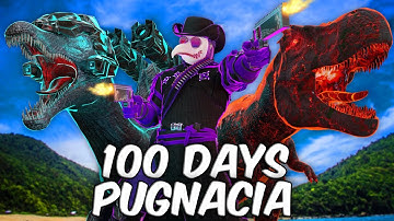 I Spent 100 Days In ARK Pugnacia ... Here
