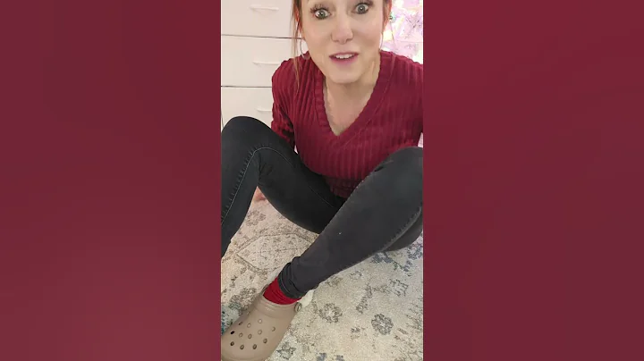 Cozy winter looks with trendy slippers #crocs #shoes #winter #fashion