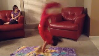 Back handspring FAIL!!!!