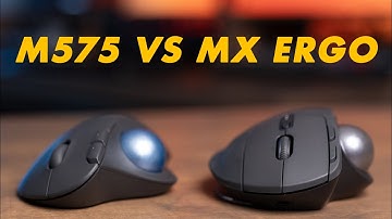 Logitech Ergo M575 vs MX Ergo Wireless Trackball Mouse Comparison