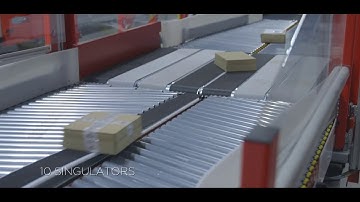 Leonardo parcel sorting system for bpost national sorting center in Bruxelles