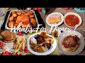 WHAT'S FOR DINNER? 5 BUDGET FRIENDLY MEAL IDEAS | BIG FAMILY COOKING | Crystal Evans