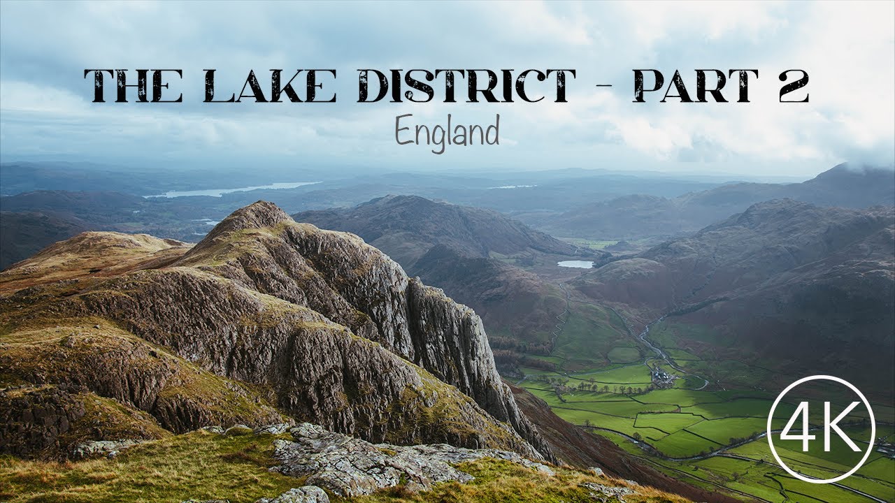 [ Road Trip ]  The Lake District, England - Part 2,  4K Relax and Sleep with Ambient and car sound