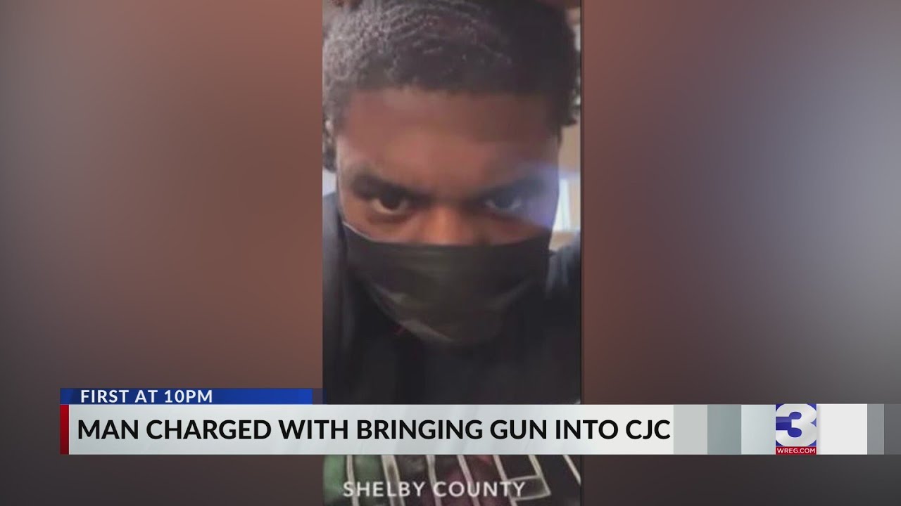 SCSO: Man accused of bringing gun into CJC arrested - YouTube