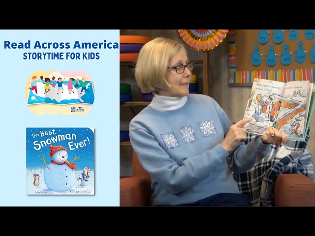 Read Along for Kids | The Best Snowman Ever | Read Across America - Covington Woman's Club