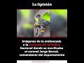 Atacan caravana de la policía donde se movilizaba el comandante del Denor