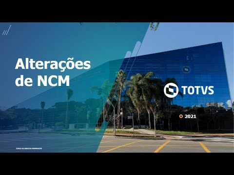 Webinar TOTVS | Alterações NCM #TOTVS_Distribuição_Linha_Winthor