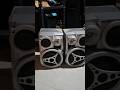Caixas de som mini system panasonic #minisystem #som #audio #somdecasa #radio #speaker