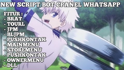 SCRIPT BOT WHATSAPP PUSH KONTAK JPM CPANEL NO ENC 100% TERBARU 2025