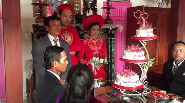 Đám cưới ở miền quê Tiền Giang gò công Tây thật bình dị