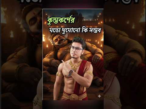 কুম্ভকর্ণের মতো ঘুম! The Truth Behind Kumbhakarna’s 6-Month Sleep! Stra Wa Pub