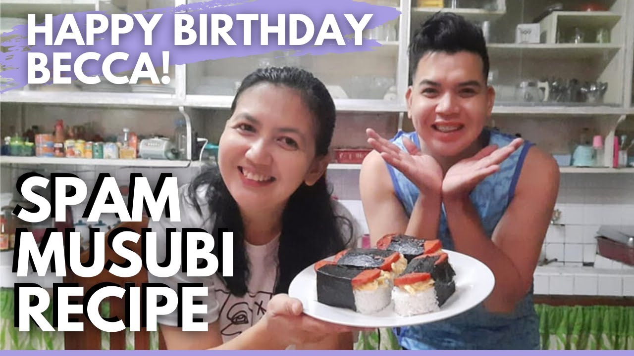 Surprise Breakfast for Becca's Birthday  |  SPAM Musubi Filipino Style | Happy Birthday @beccanemen8977