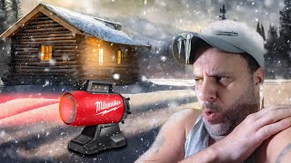 Milwaukee M18 Propane Heater: What you will like, and what you might not