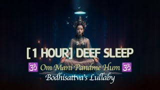 [1 hour] Om Mani Padme Hum 🕉️ Buddhist Lullaby for Sleep & Healing  #relaxingmusic #peacefulchants