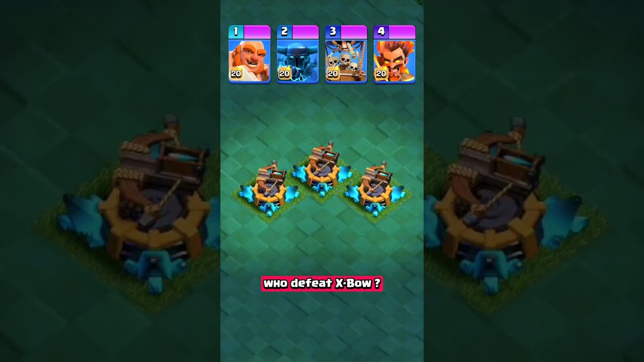who will defeat the X-bow ? || clash of clans || 