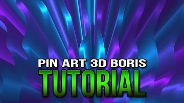 Pin Art 3D Boris Wave Animation Background in AE #111