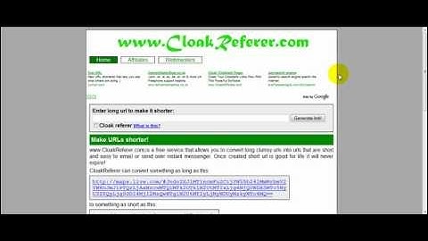 How To Cloak an Affiliate Link