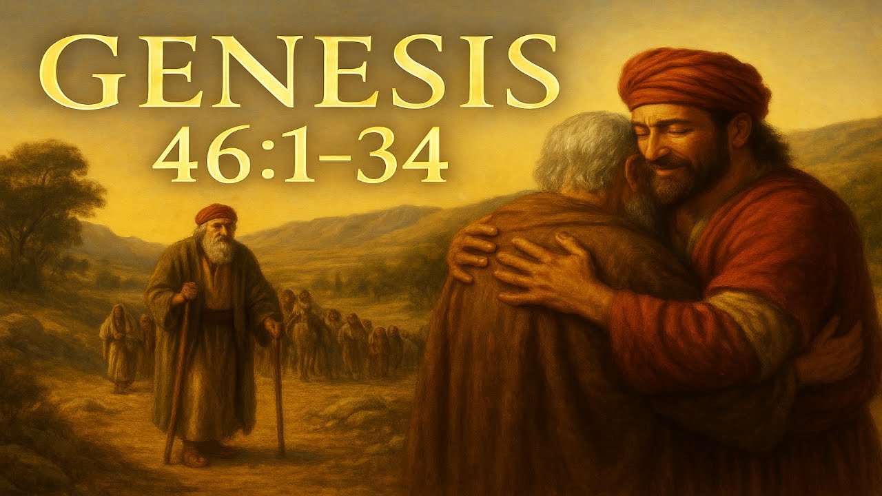 Genesis 46:1-34 Joseph Reveals Himself to His Brothers - YouTube