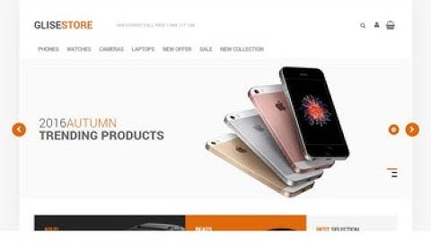 Glise Store VirtueMart Template Demo