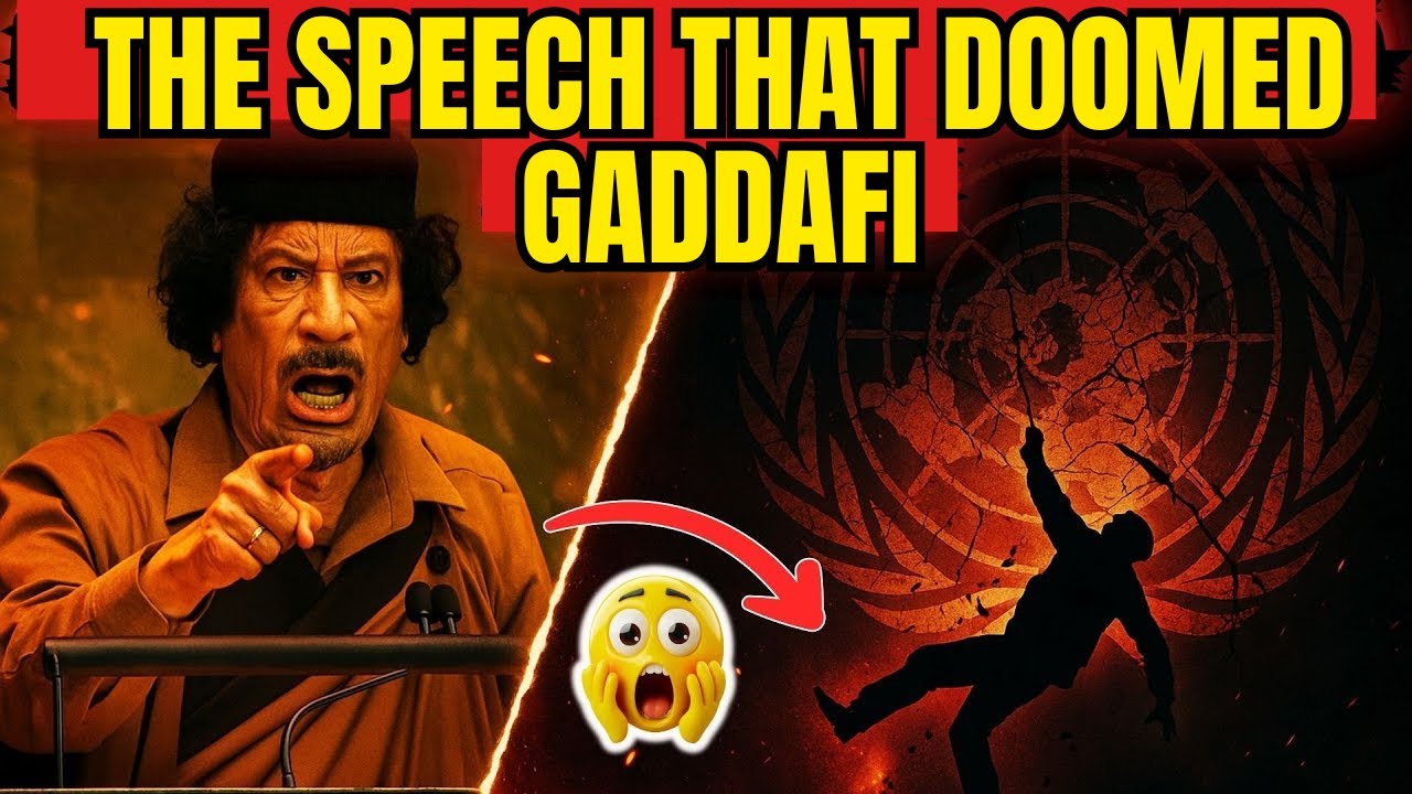 THE UN SPEECH THAT LED TO GADDAFI'S FALL