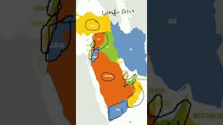 West Asian Countries in Map | Know the World on Map | places in News | Map Knowledge