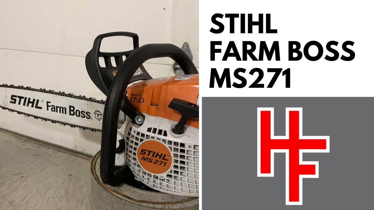 Stihl MS271 Farm Boss Chainsaw - YouTube