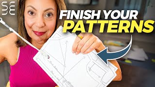 How To Professionally Label, Mark, and Store Sewing Patterns | for Fashion Designers