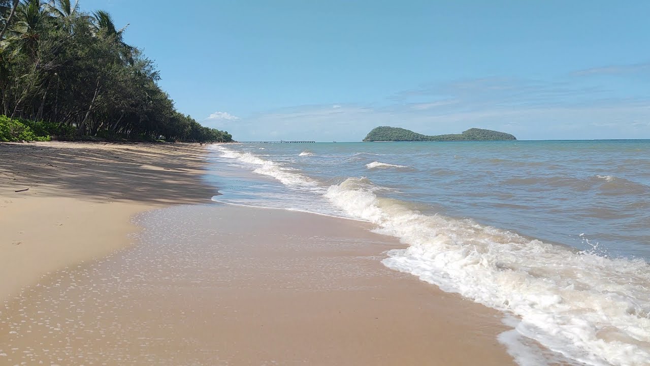 Palm Cove Beach Australia - 4K walking tour, Queensland