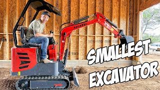 We Got The SMALLEST EXCAVATOR We Could FIND