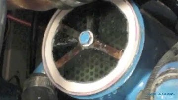 How to Clean a Boat Engine Heat Exhanger using Sea Flush and Barnacle Buster