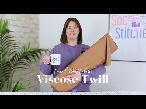 Viscose Twill | How It Feels, What It’s Best For & Sewing Tips
