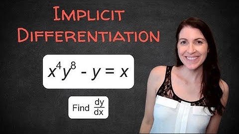 Implicit Differentiation