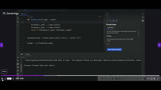 Docstrings