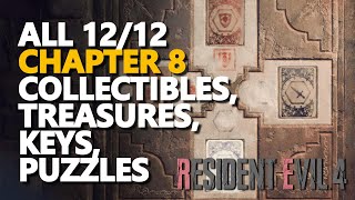 All Chapter 8 Collectibles, Treasures, Keys, Puzzles RE4 Remake