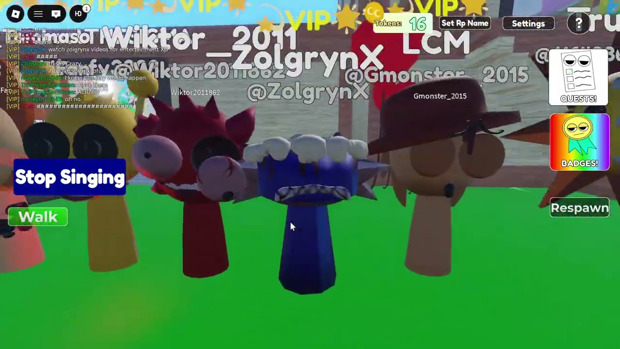 DOING GANGS IN 3D SPRUNKI RP AND ANIMATIONS!