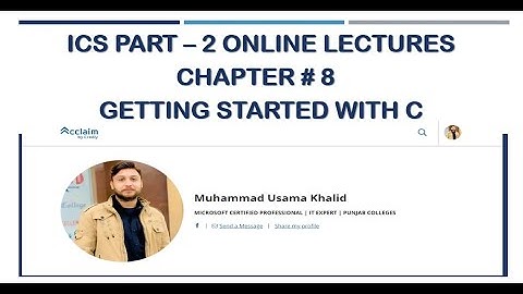 ICS Computer Part 2 | Complete chapter #8