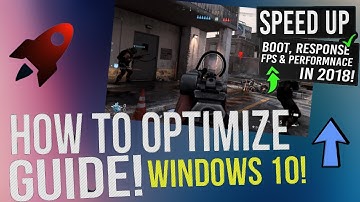 How to Optimize Windows 10 For GAMING & Performance in 2020 The Ultimate Updated GUIDE