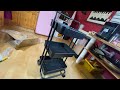 alvorog Rolling Utility Cart Storage Shelves Multifunction Storage Trolley unboxing and instructions