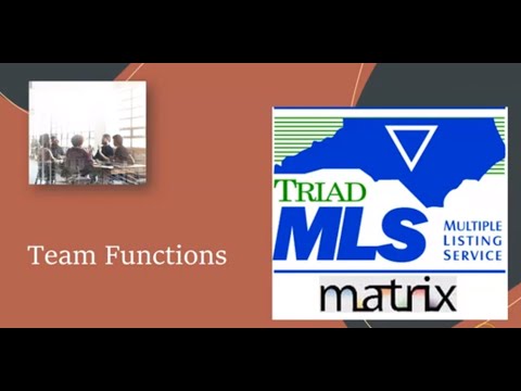 Team Functionailty in Matrix