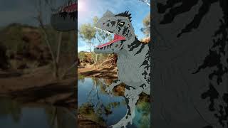 Giganotosaurus Roar - Jurassic World Dominion Animated #Shorts