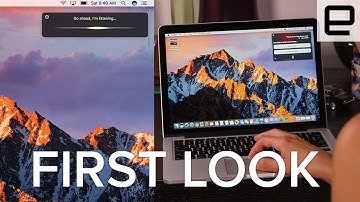 MacOS Sierra first look