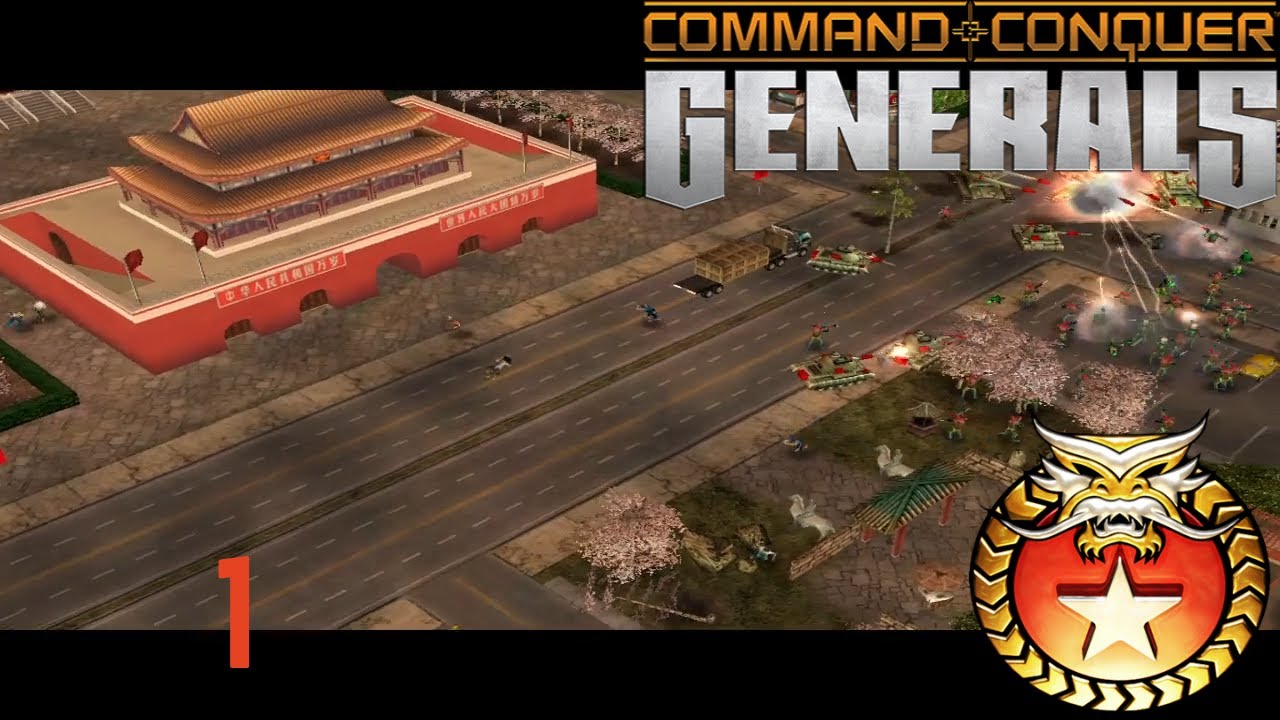Command&Conquer Generals China Mission 1 - YouTube