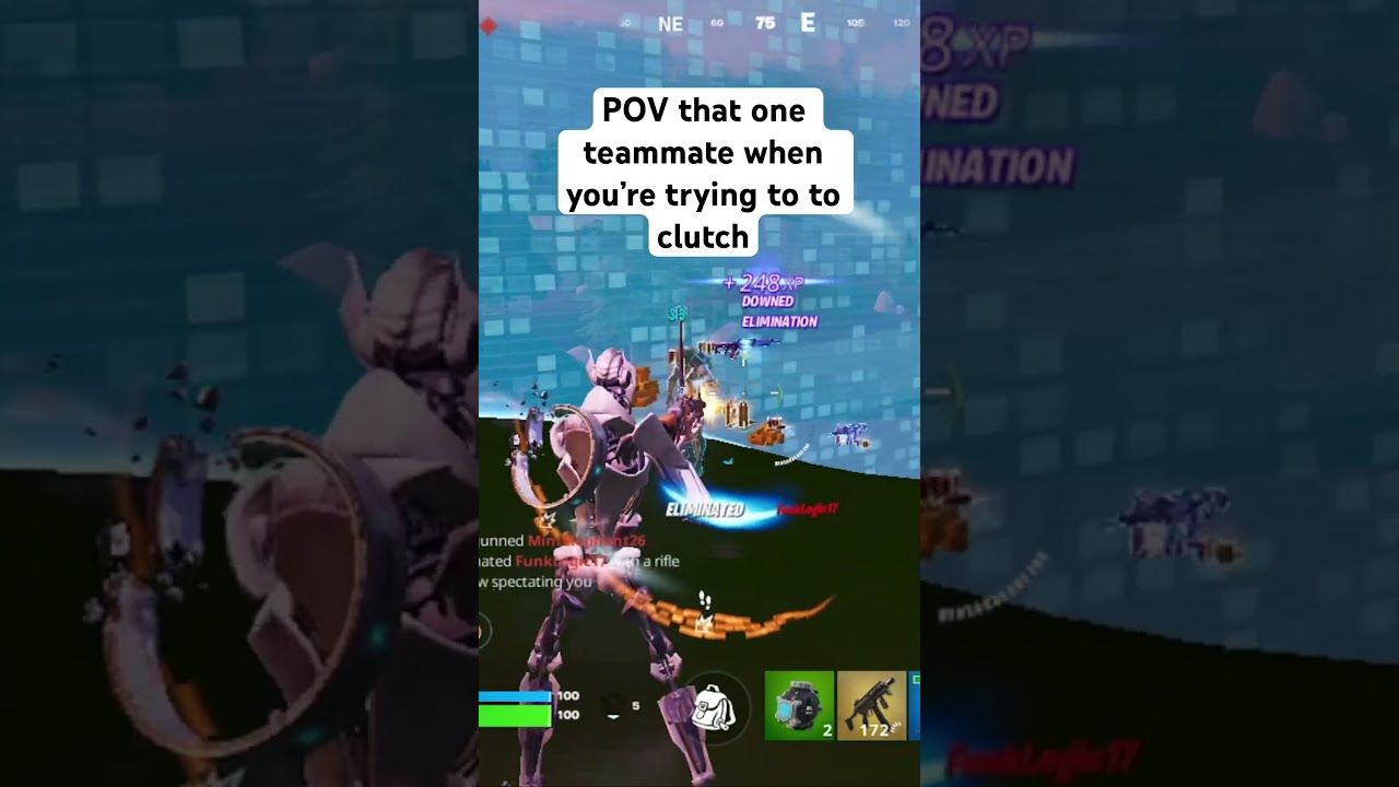 POV That One Teammate Fortnite Fortnitememes Wgitachi