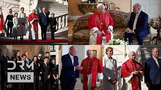 Full Royal Welcome Pope Leo Xivs Grand Welcome Parade In Monaco With Prince Albert Ii Ak1B