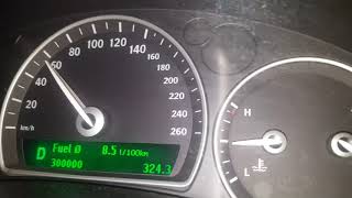 Another Saab 9-3 300k odometer