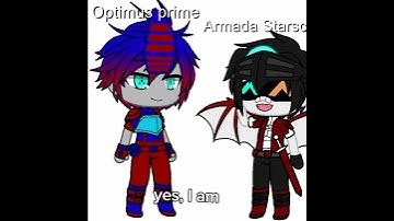 TFP autobots meeting Armada Starscream (part 1) (Optimus prime) (short)