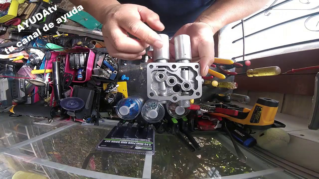 Solenoide de transmisión de 7 piezas juego de solenoide de transmisió Solenoide de transmisión de 7 piezas juego de solenoide de transmisió