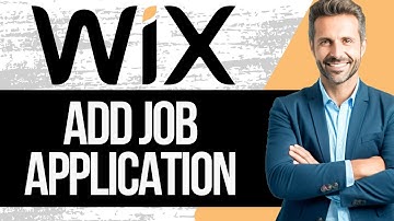 How To Add Job Application To Wix Website
